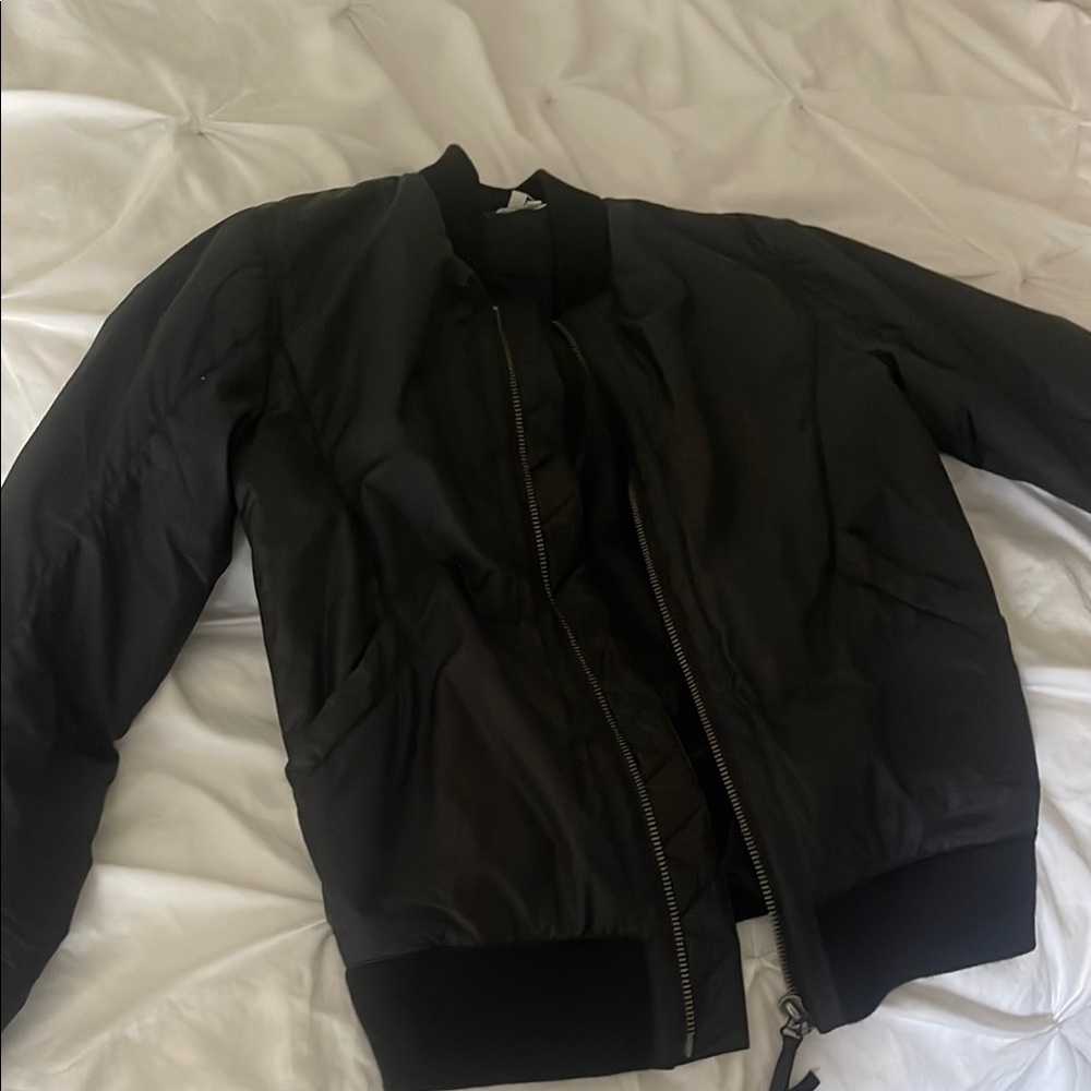 Black Bomber Jacket